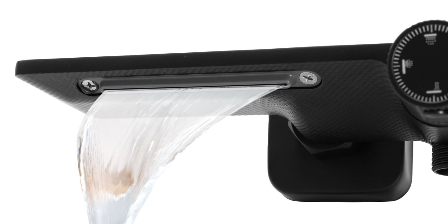 Coloana de dus REA HELIX Black  5