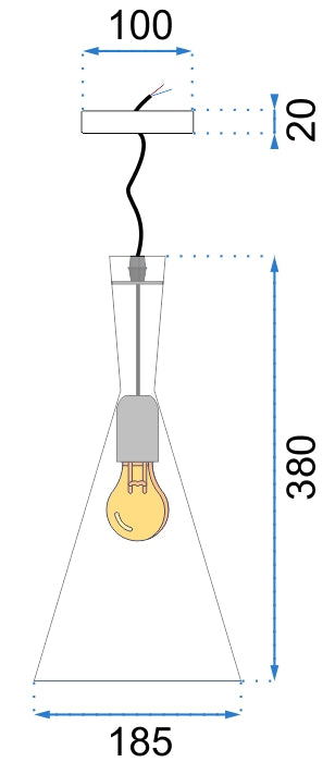 Lampa De Tavan Costa B Alb  13