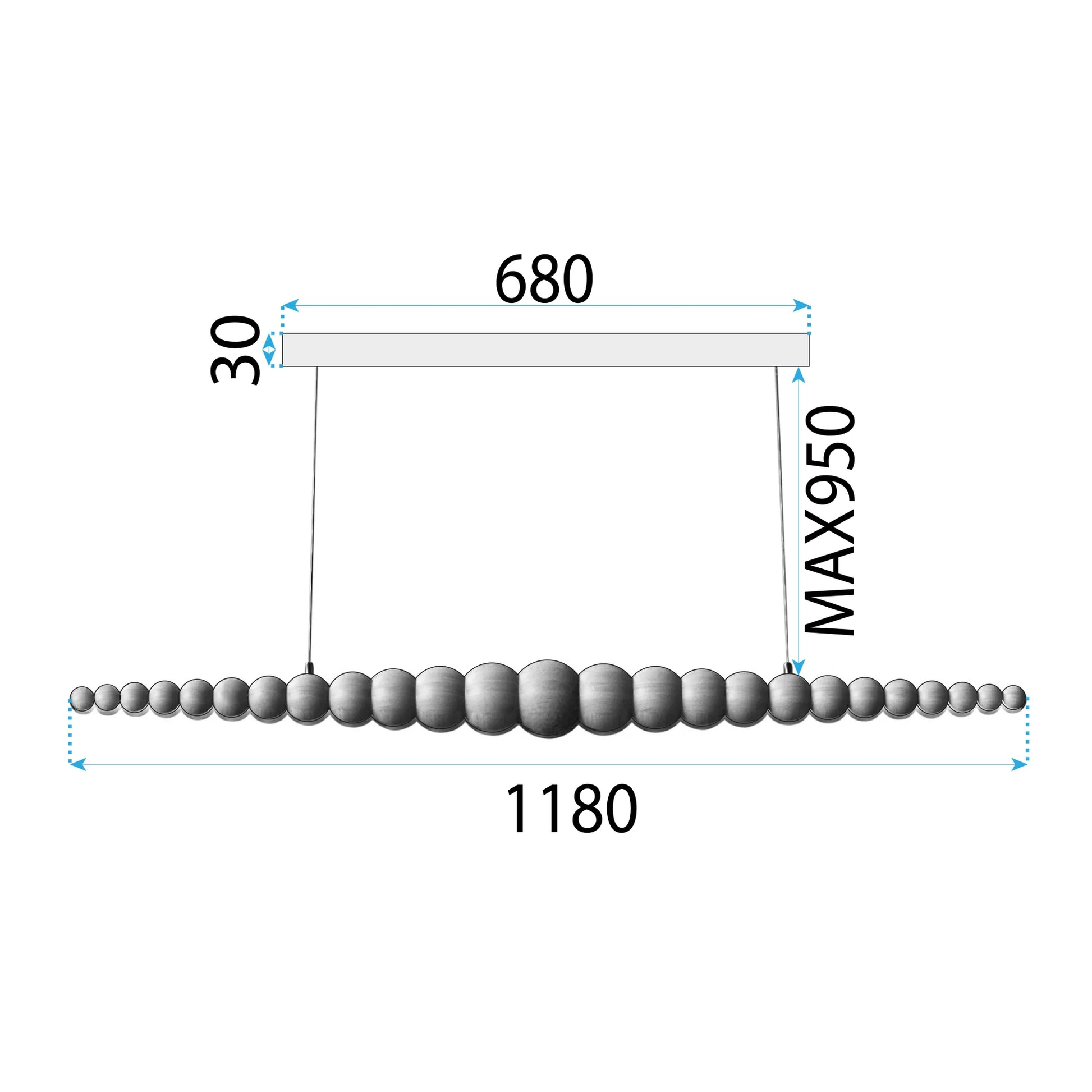 Lampă Suspendată Wood App1501-cp  7