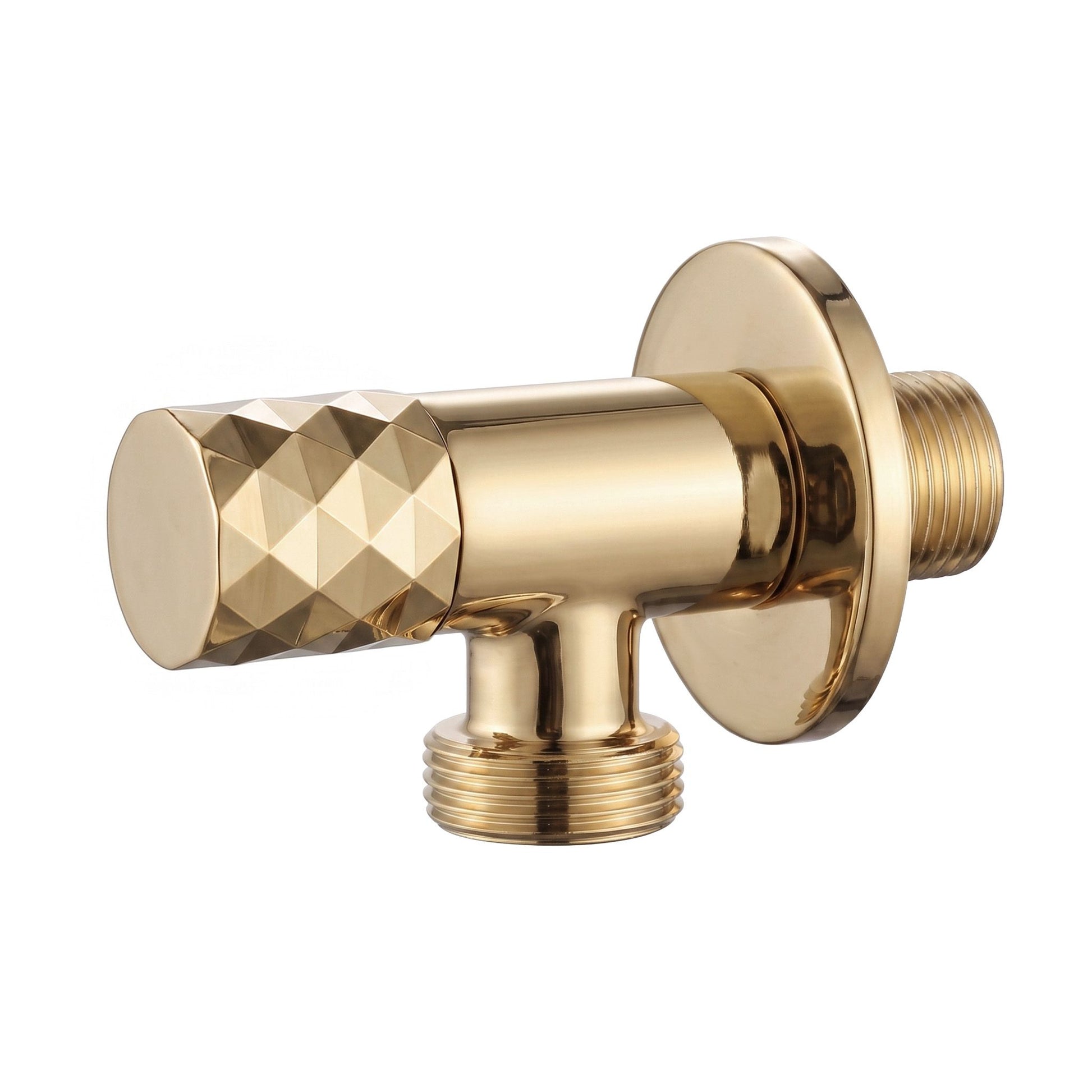 Robinet Colțar Diamond 03 1/2" X 3/4"Gold 4