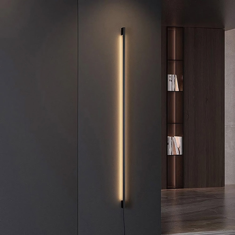 Aplică De Perete Led Lhj064-w 100cm Black  2