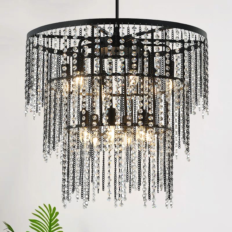 Lampa Cristal APP1314-CP Black  2