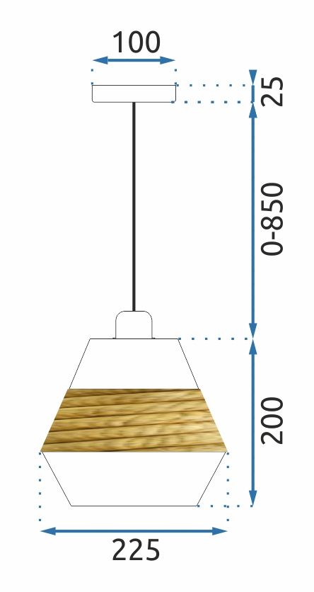 Lampă de tavan APP989-1CP  7