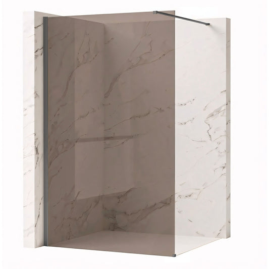 Paravan de dus Rea Flexi Brown / Titan 100  1