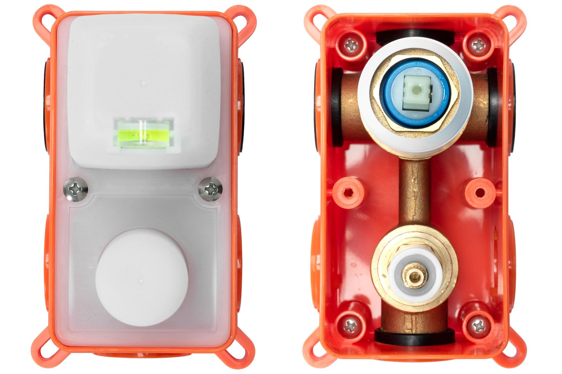 Set de dus REA Lungo white + BOX 6