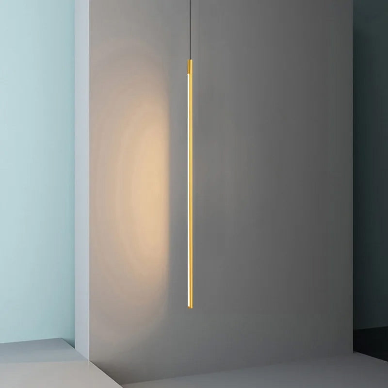 Lampă De Tavan Led App1414-c Gold 100cm  5