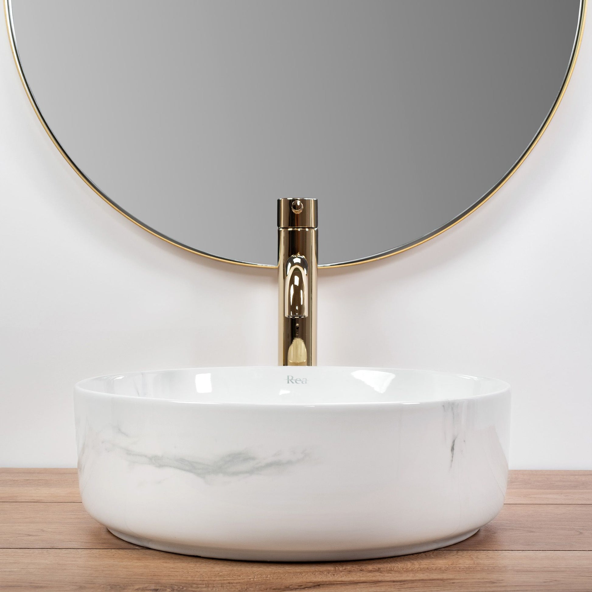 Lavoar pe blat Rea Sami Nature Marble 5