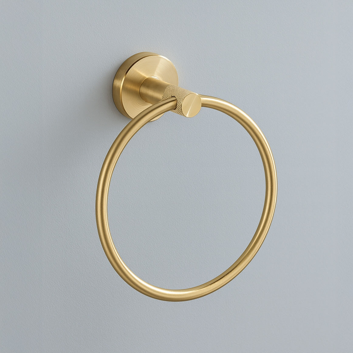 Cuier de baie Ring 6610 Modern Brush Gold  4