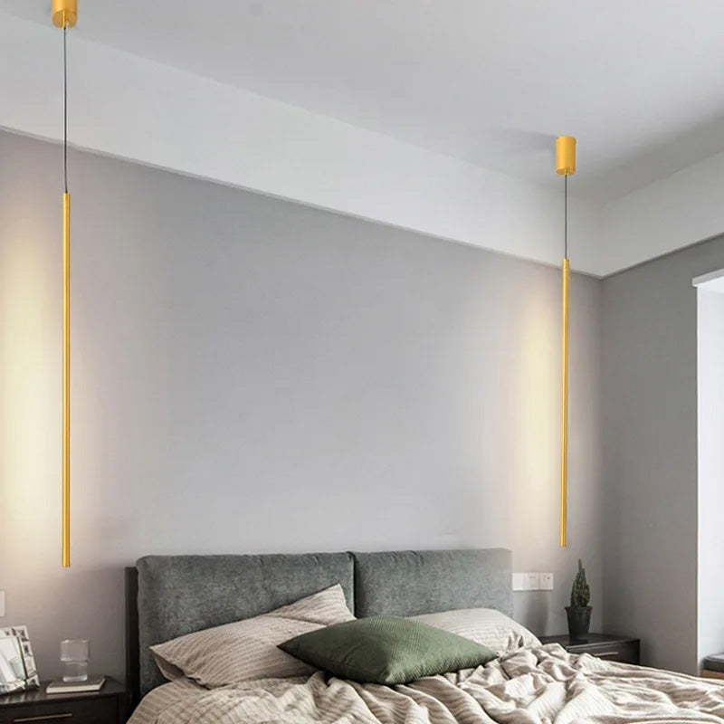 Lampă De Tavan Led App1414-c Gold 100cm  6