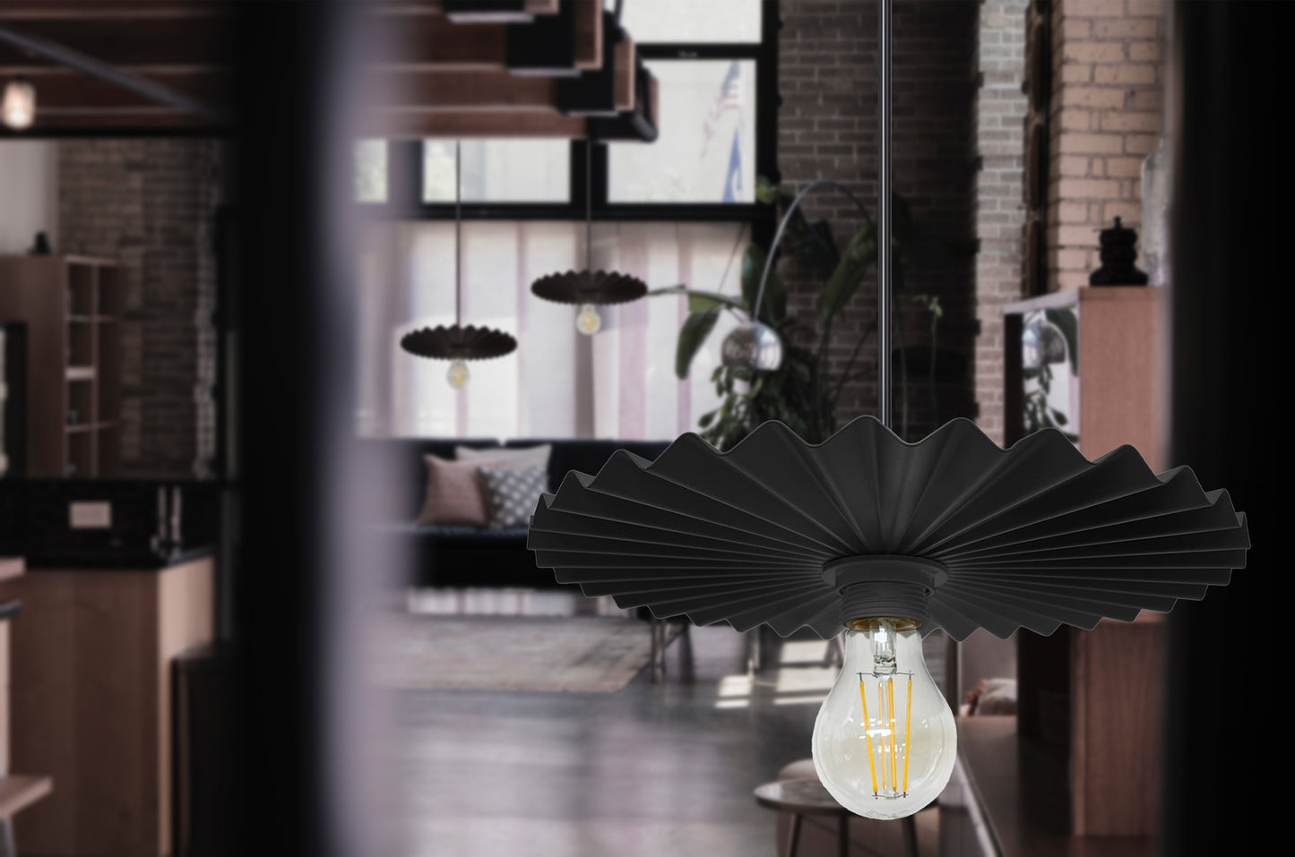 Lampă De Tavan APP1353-1CP Black  6