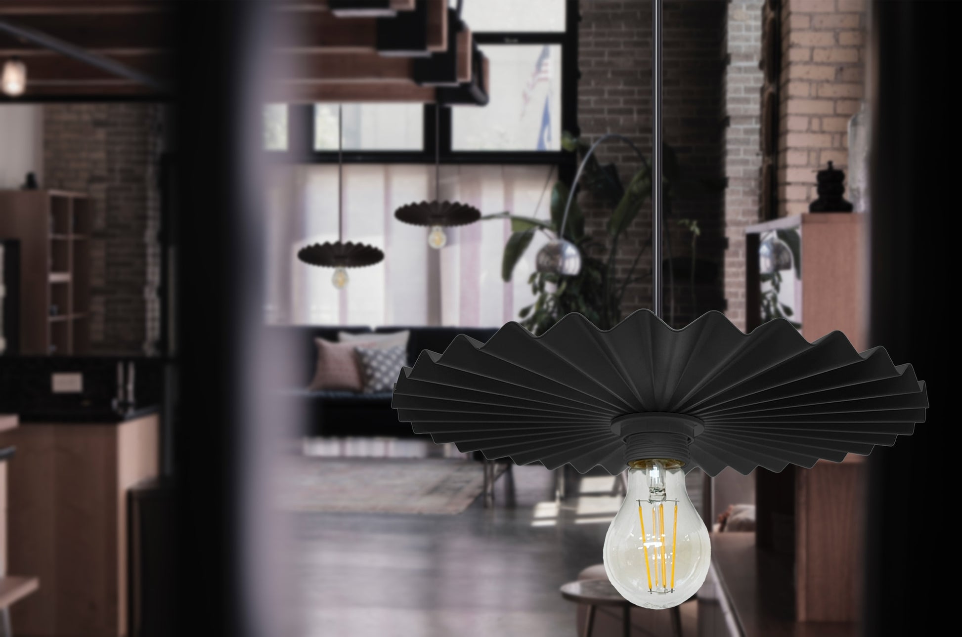 Lampă De Tavan APP1353-1CP Black  6