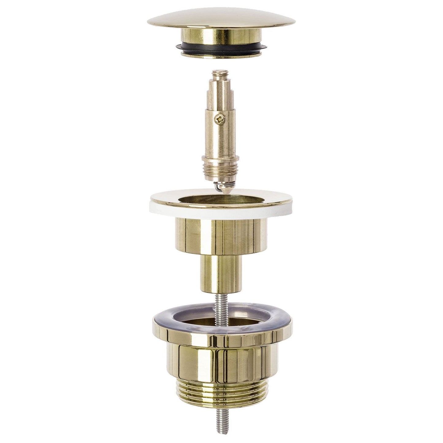 Dop Lavoar Universal Rea Gold Click-Clack Auriu Lucios  2