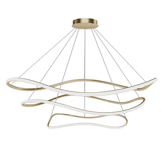 Lampa Wisząca Lhj018-cp3 Gold  1