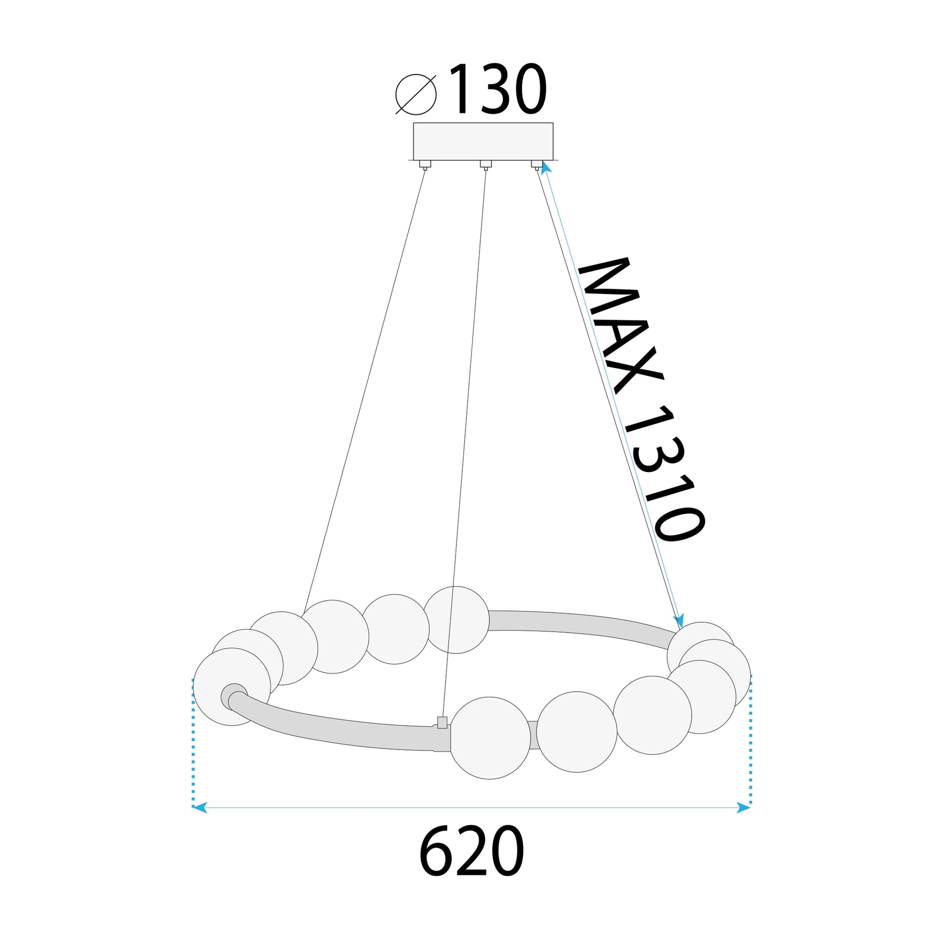 Lampa Led App1553-cp Gold  8