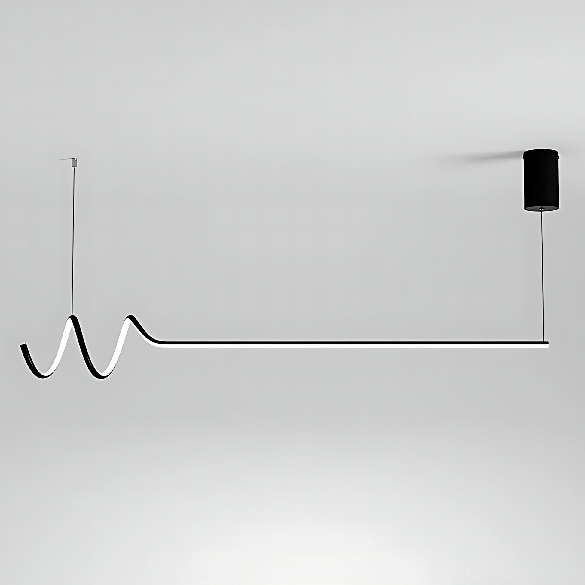 Lampă Suspendată Lhj030-cp 120cm Neagră  2