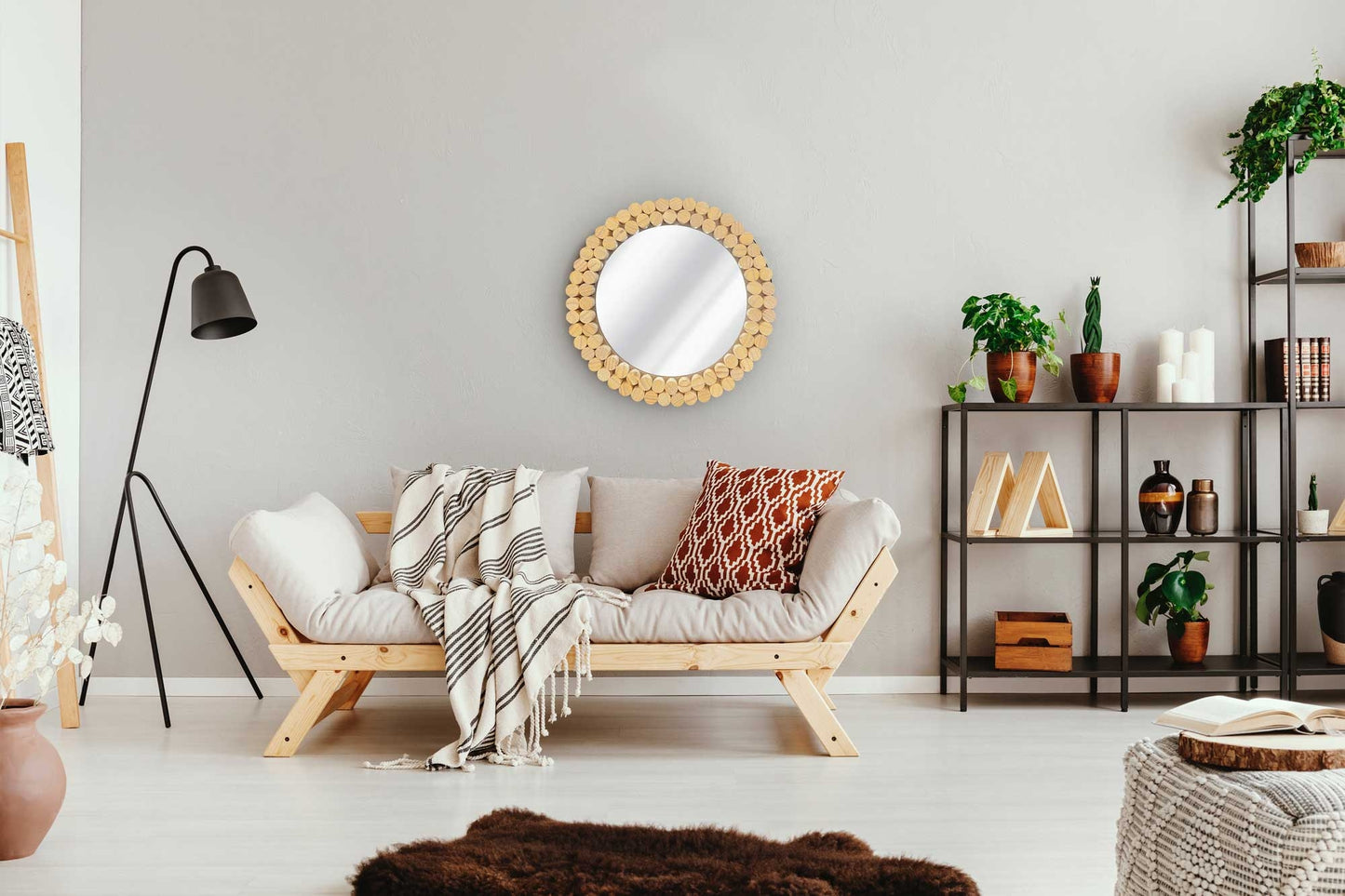 Oglinda Perete Boho 36cm Klna-mr01  4