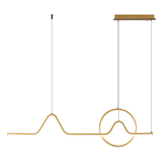 Lampa Led Lhj022-cp 120 Cm Gold  1