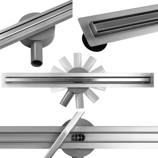 Rigola dus CALANI ECO360 SLIM CHROME 60  1