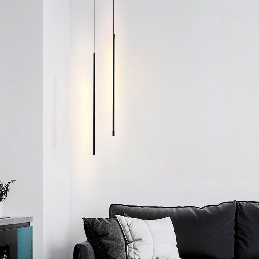 Lampă de tavan LED APP1413-C BLACK 100cm  6