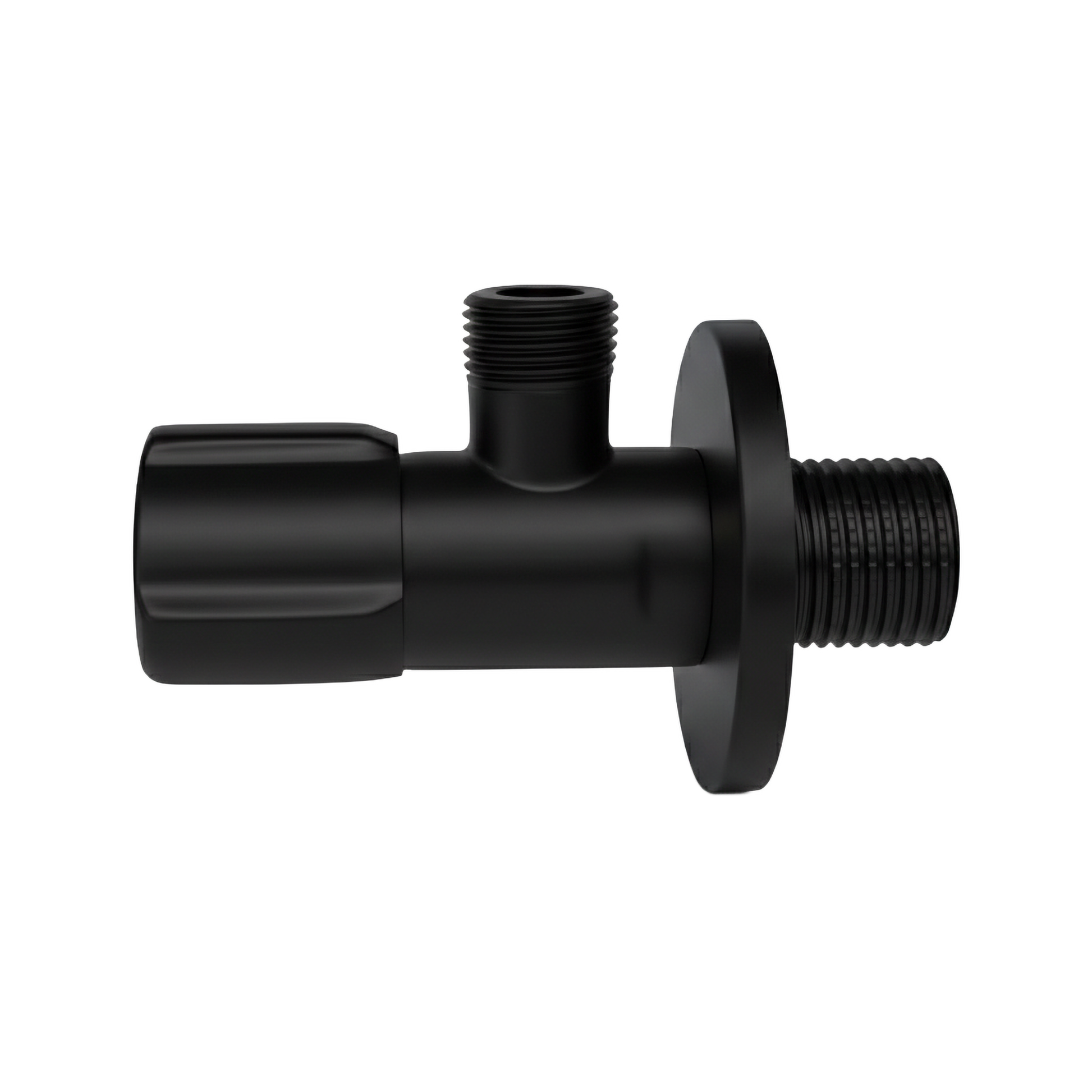 Robinet colțar 02  1/2" x 3/8" Black  3