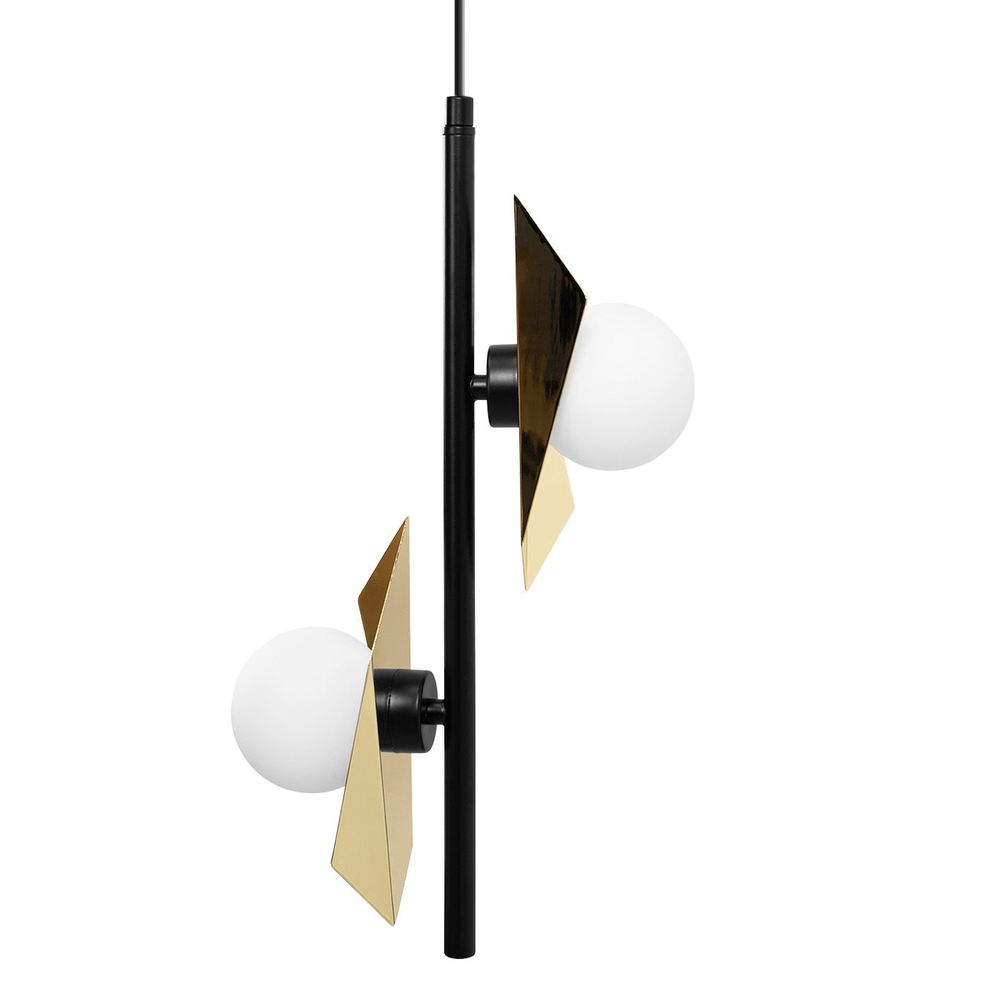 Lampă de tavan APP1410-CP BLACK GOLD  5