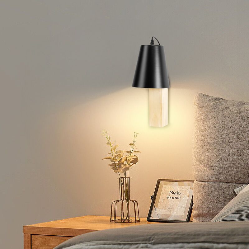Lampa de perete LOFT APP1279-1W BLACK  2