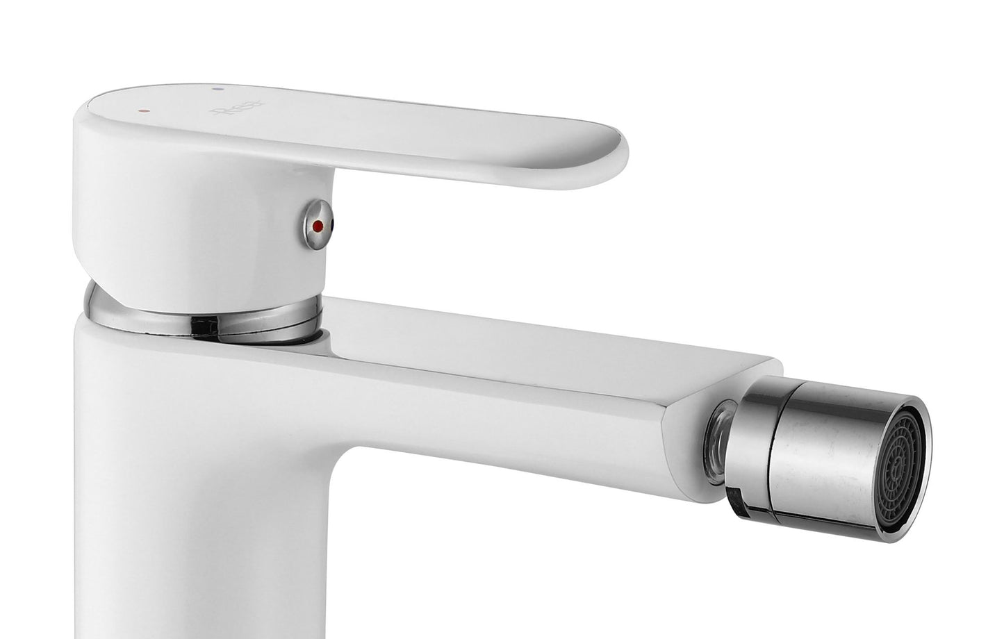 Baterie bideu Rea Bloom White chrom  3