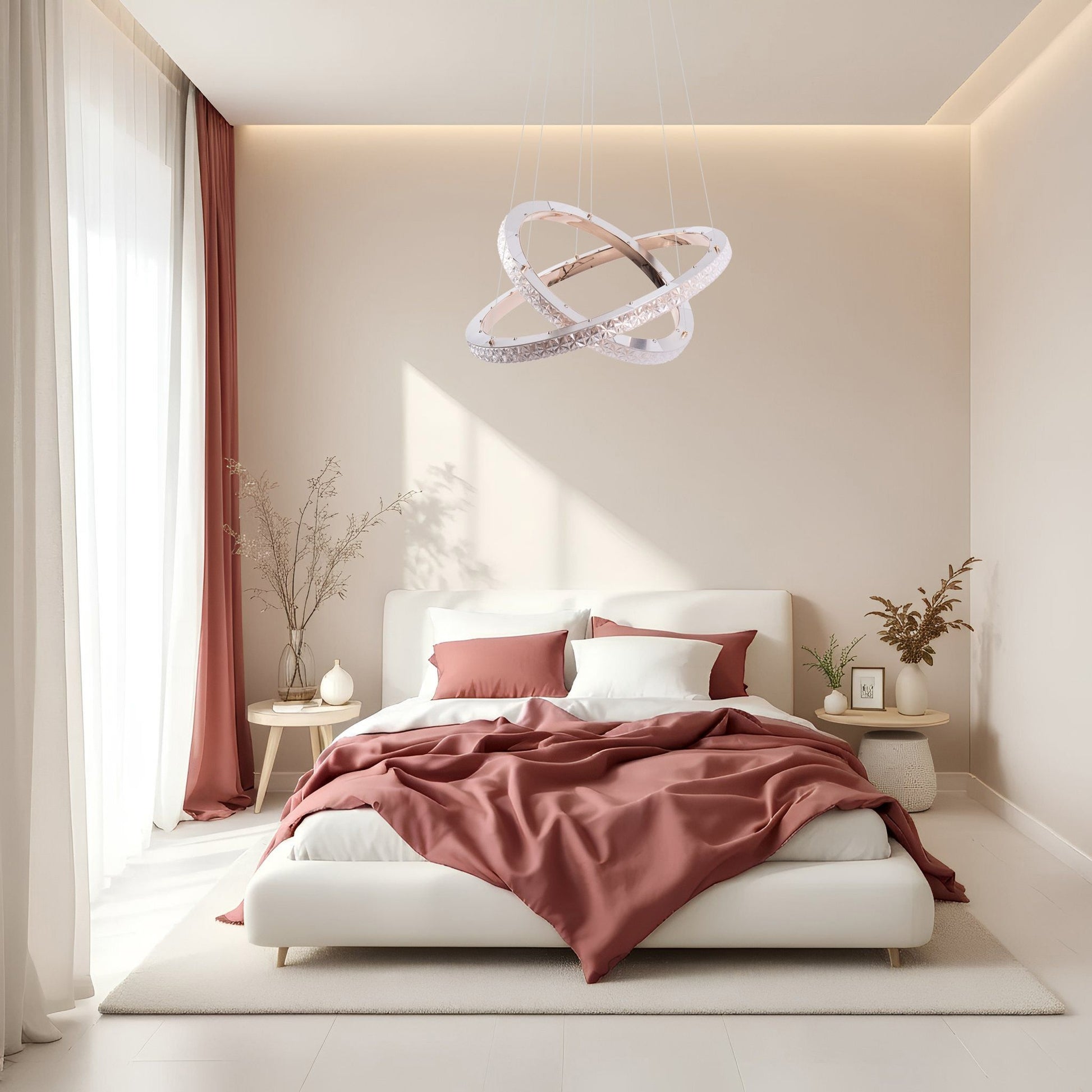 Lampa Led Ms012-cp Rose Gold  6