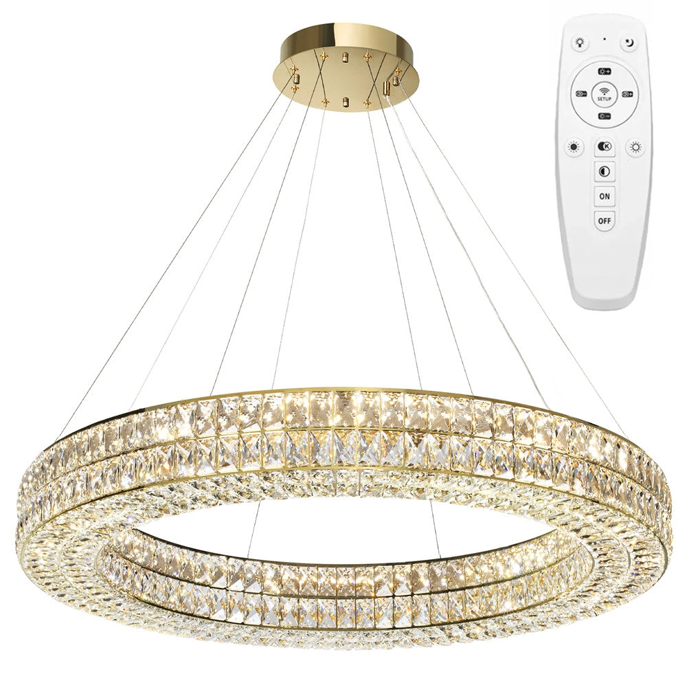 Lampă Suspendată Led App1569-cp Gold 80cm  1