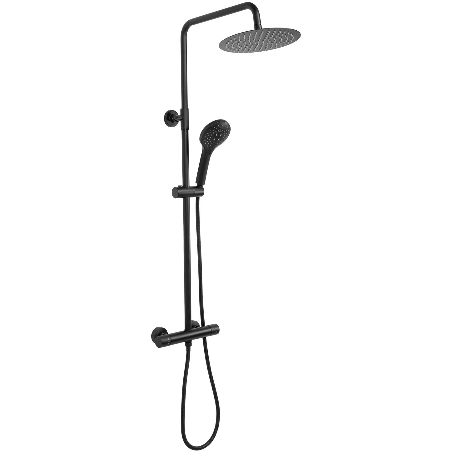 Coloana de dus cu termostat REA VINCENT Black  3