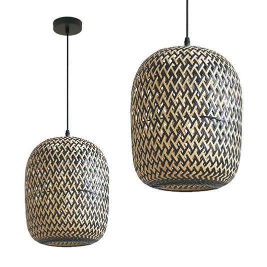 LAMPA SUFITOWA WISZĄCA BOHO BAMBOO APP1542-1CP 1