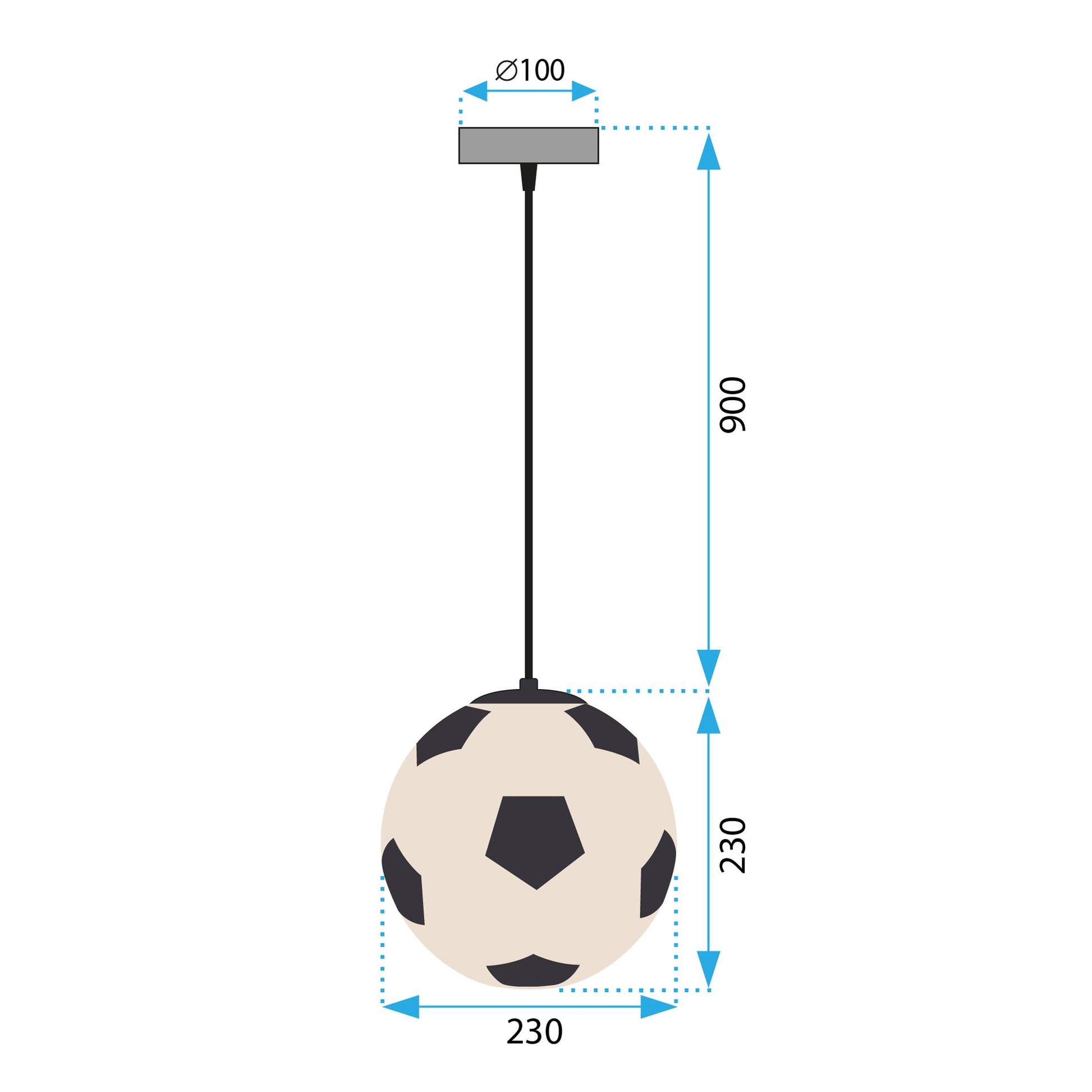 Lampă de tavan APP1287-1CP  10