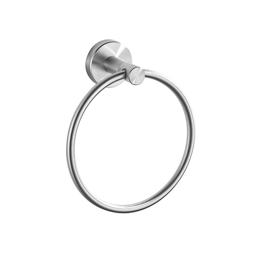 Cuier de baie Ring 6610 Modern Brush Nickel  1