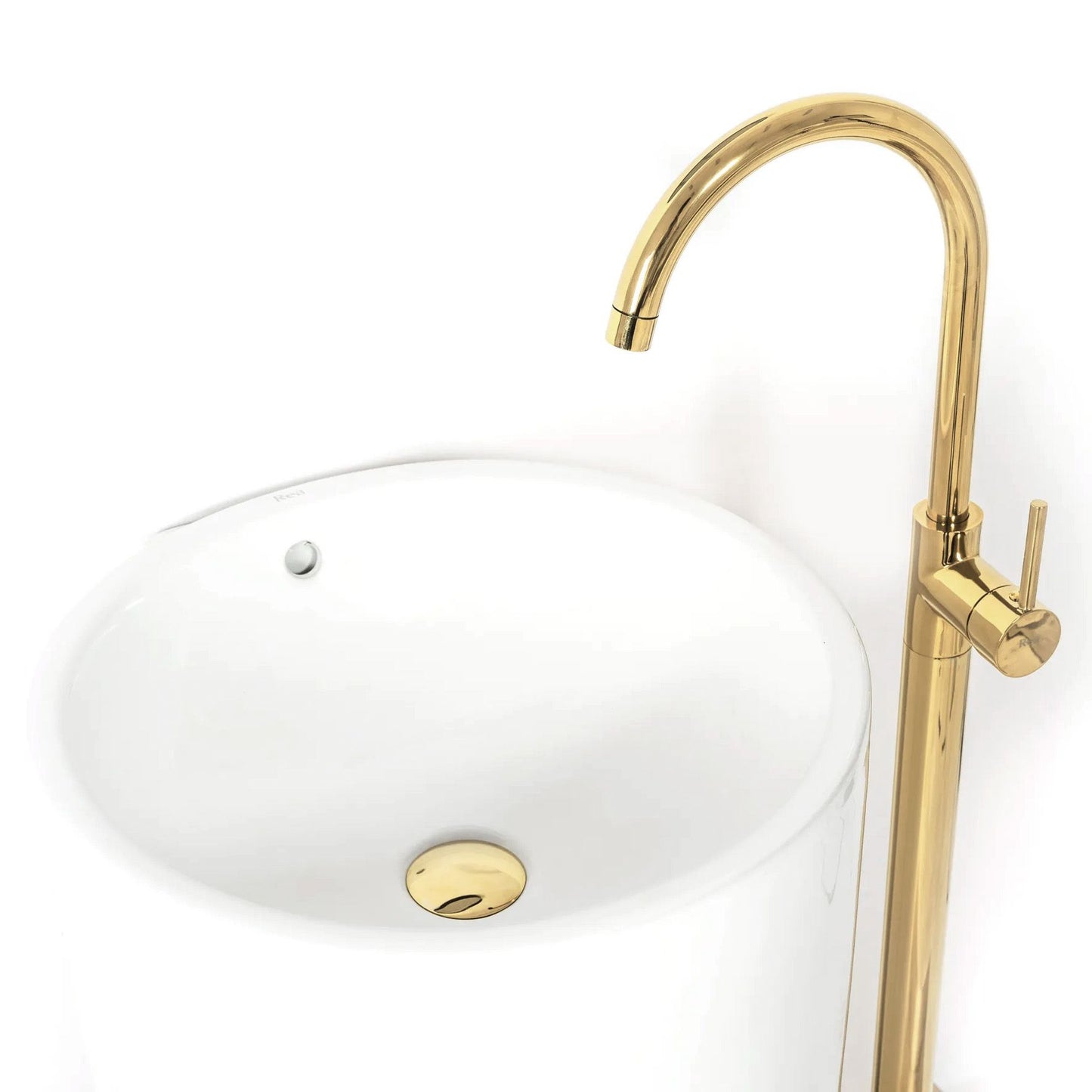 Robinet pentru lavoar Rea Lungo Ortis Gold 5