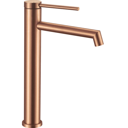 Robinet Pentru Lavoar Rea Foss Brush Copper High  1
