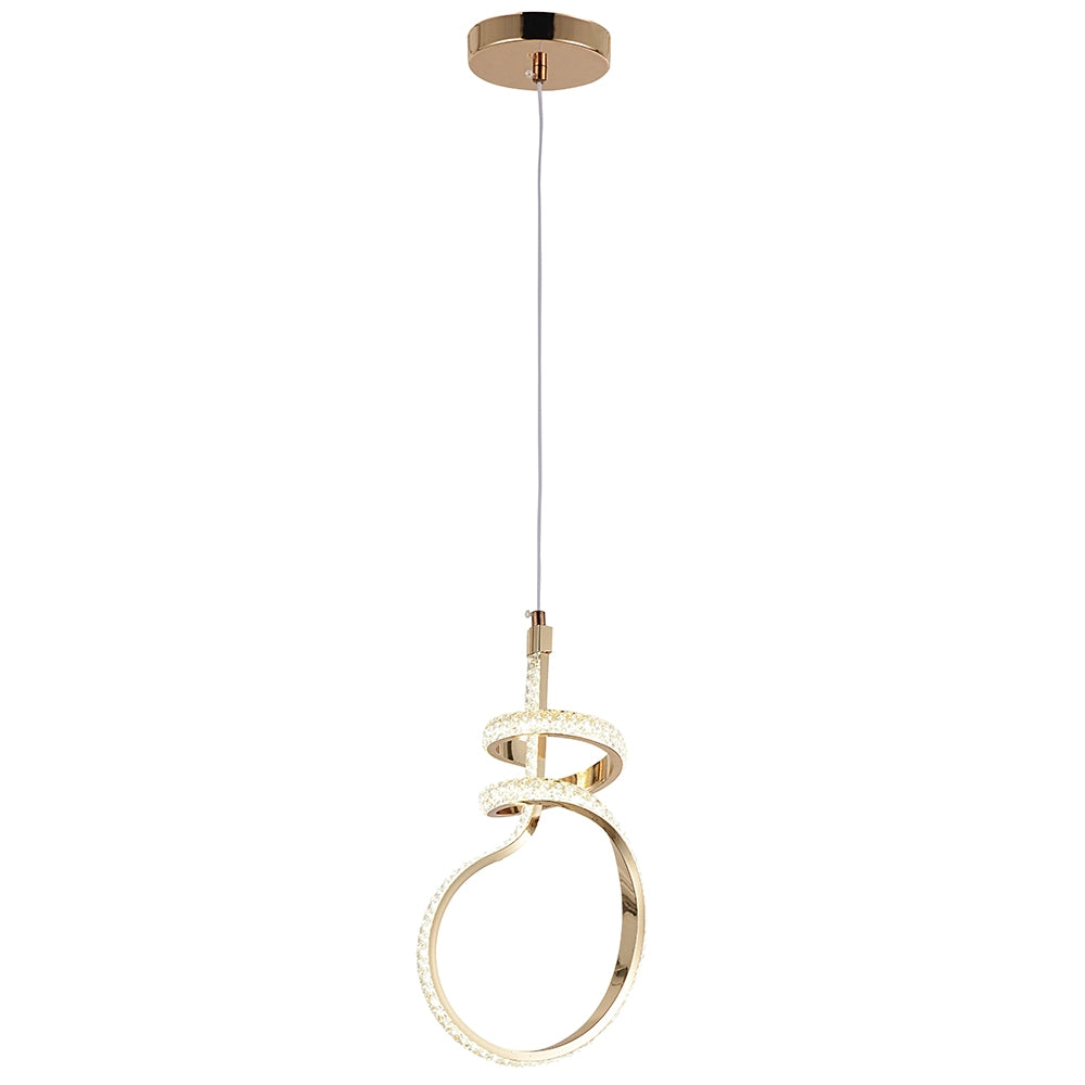 Lampa Led G071-cp Gold  3