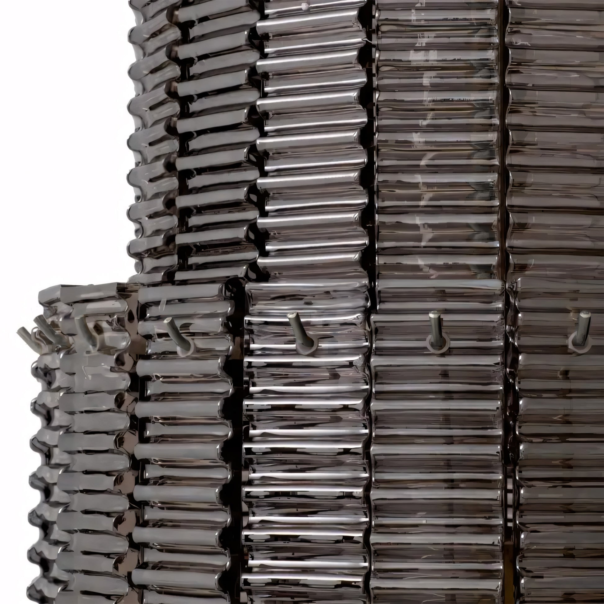 Lustră Suspendată De Tavan APP1678-8CP Gri  7