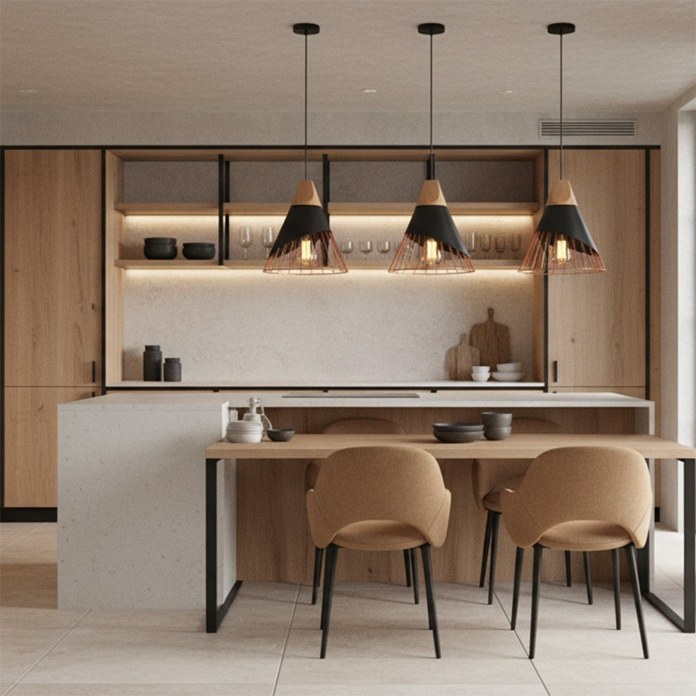 Lampa De Tavan Suspendabila Scandinav Metal APP225-1CP  2