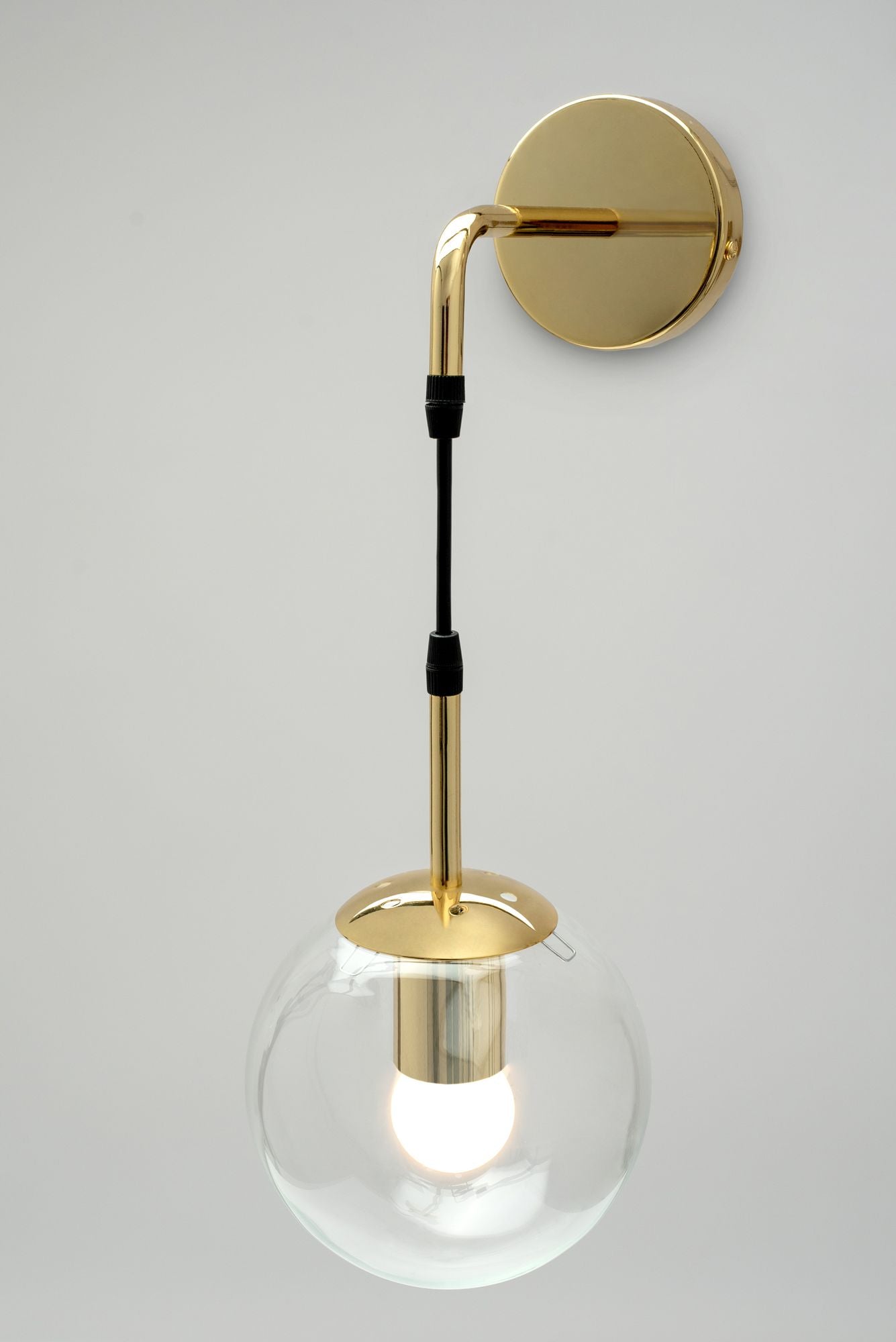 Lampa de perete din sticla Gold APP685-1W  3