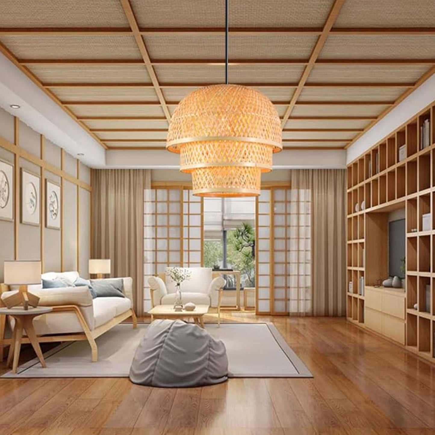 Lampă de tavan Bamboo APP1629-1CP  5