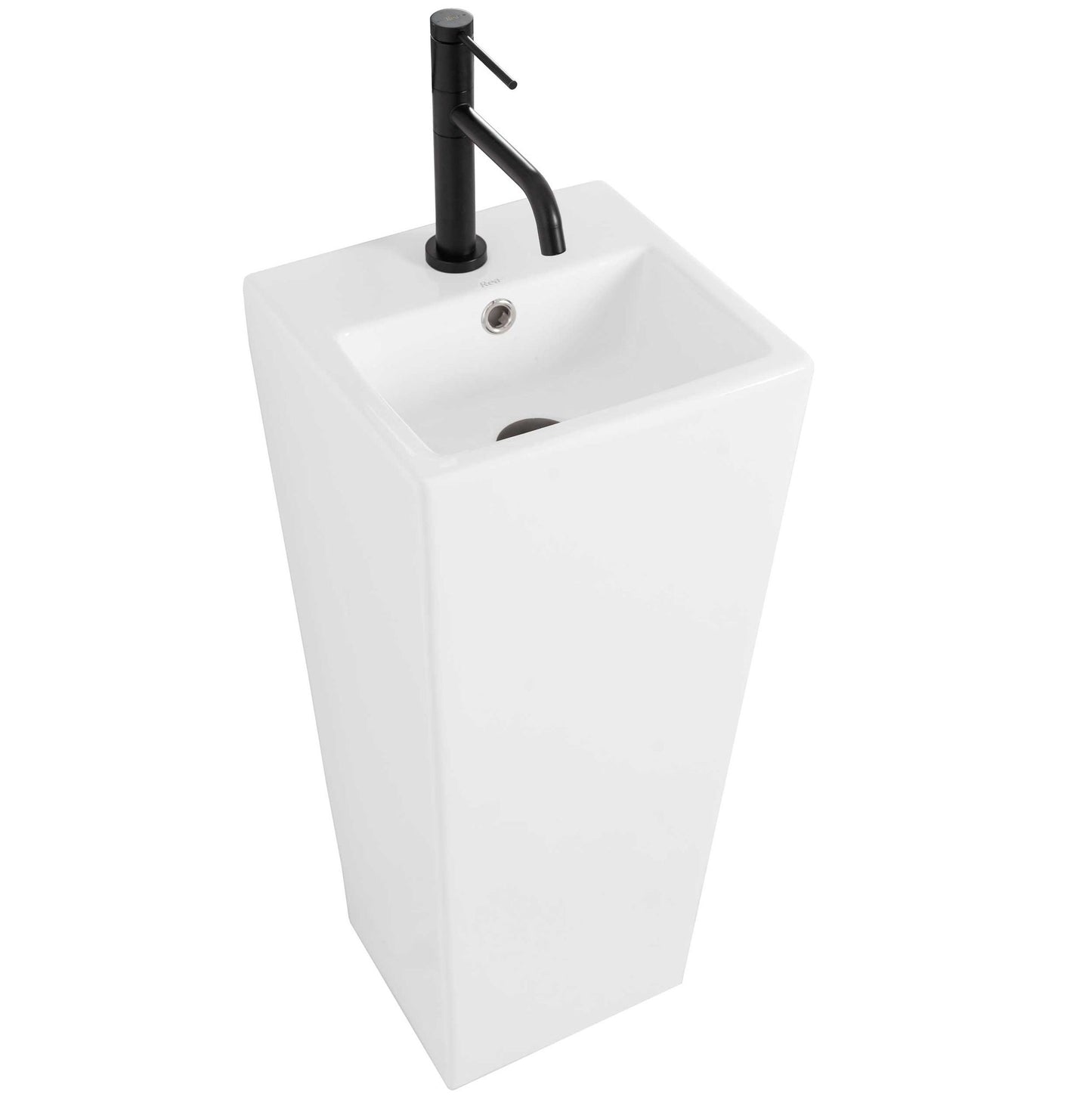 Lavoar de podea freestanding Rea Kamila Alb Ceramica Sanitara 1