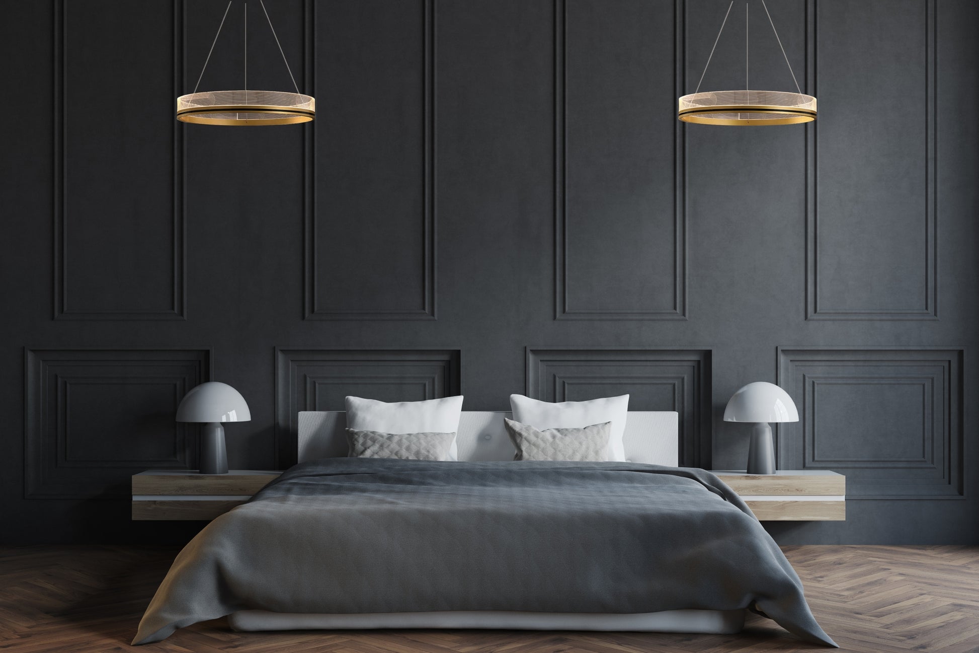 Lampă Suspendată App1189-cp Gold 40cm  9