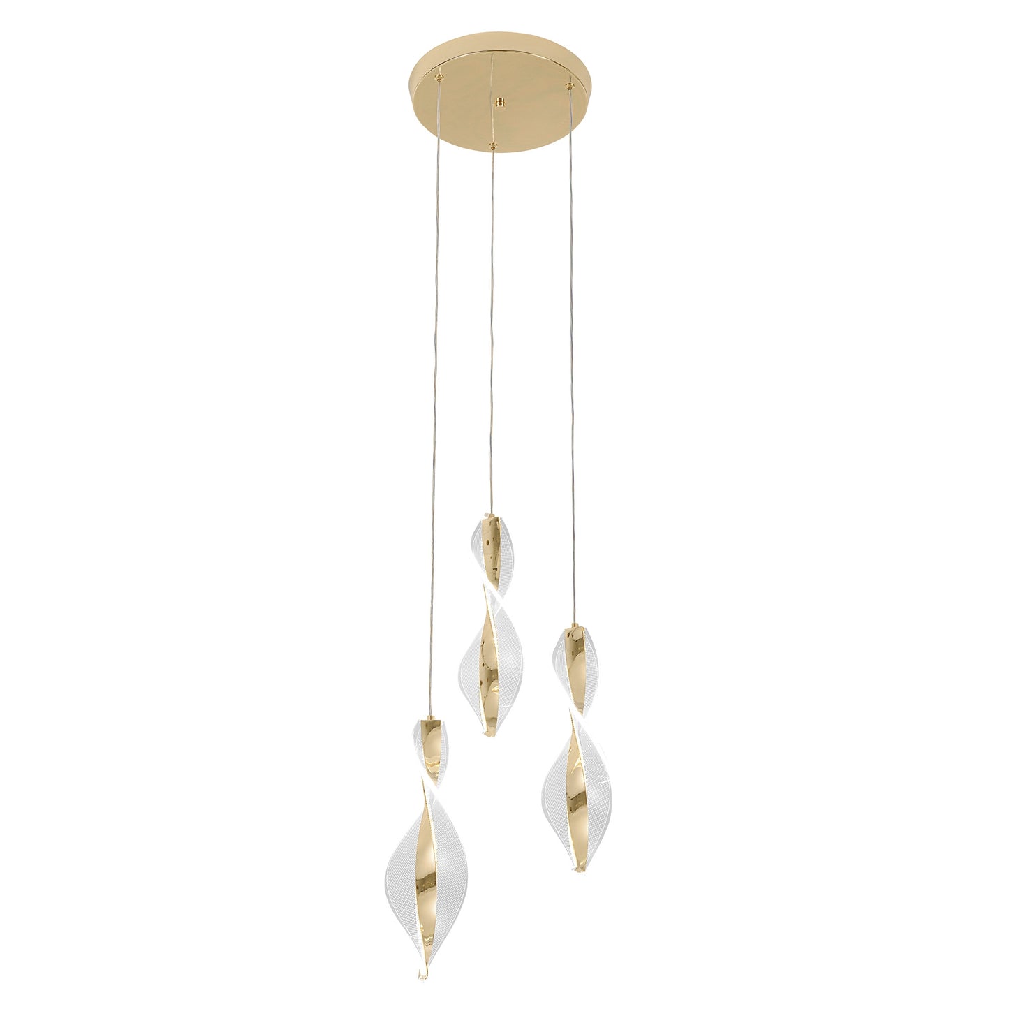 Lampa Led G028-3cp Gold  4