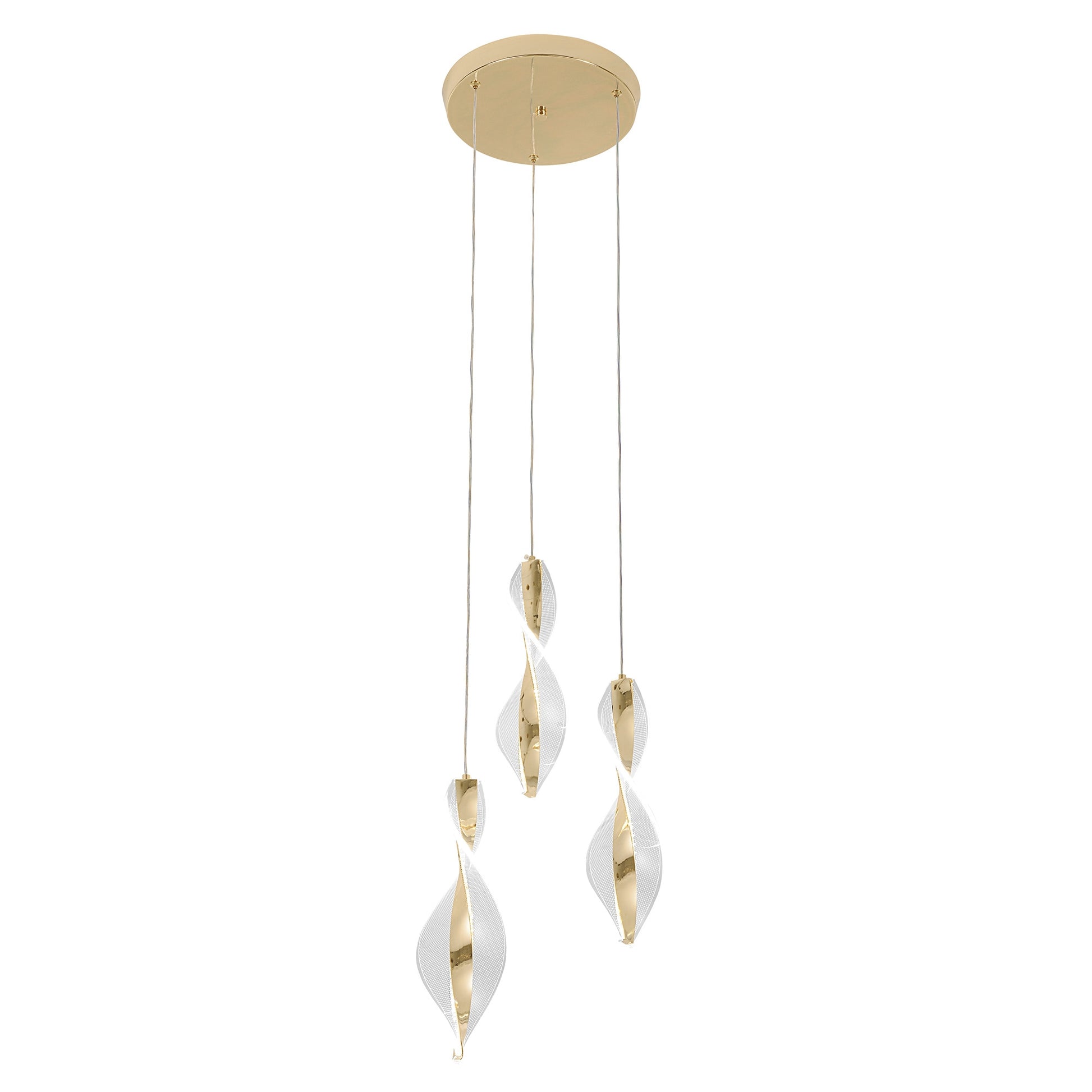 Lampa Led G028-3cp Gold  4