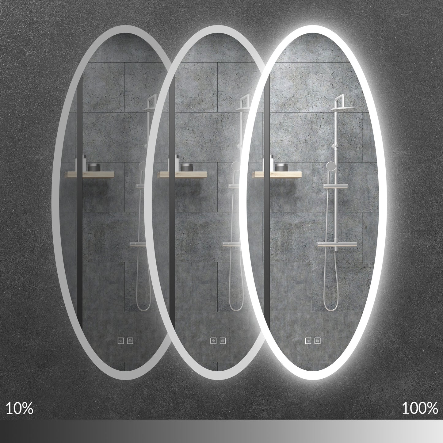 Oglindă Led 50x120cm Wwa  5