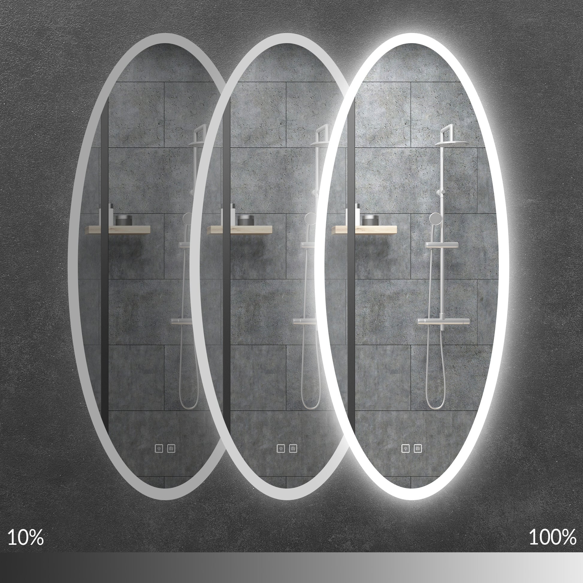 Oglindă Led 50x120cm Wwa  5