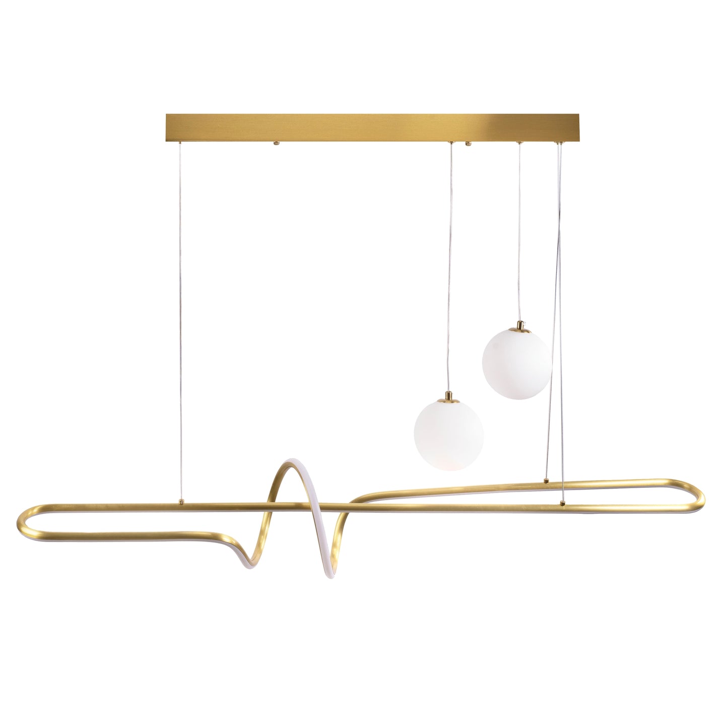 Lampa Led Lhj039-cp Brush Gold  1