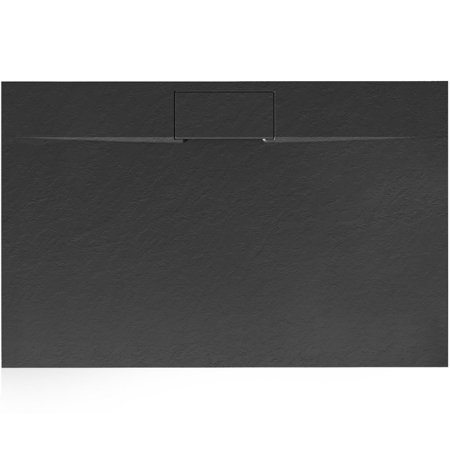 Cadita de dus Bazalt long negru 90x120  1