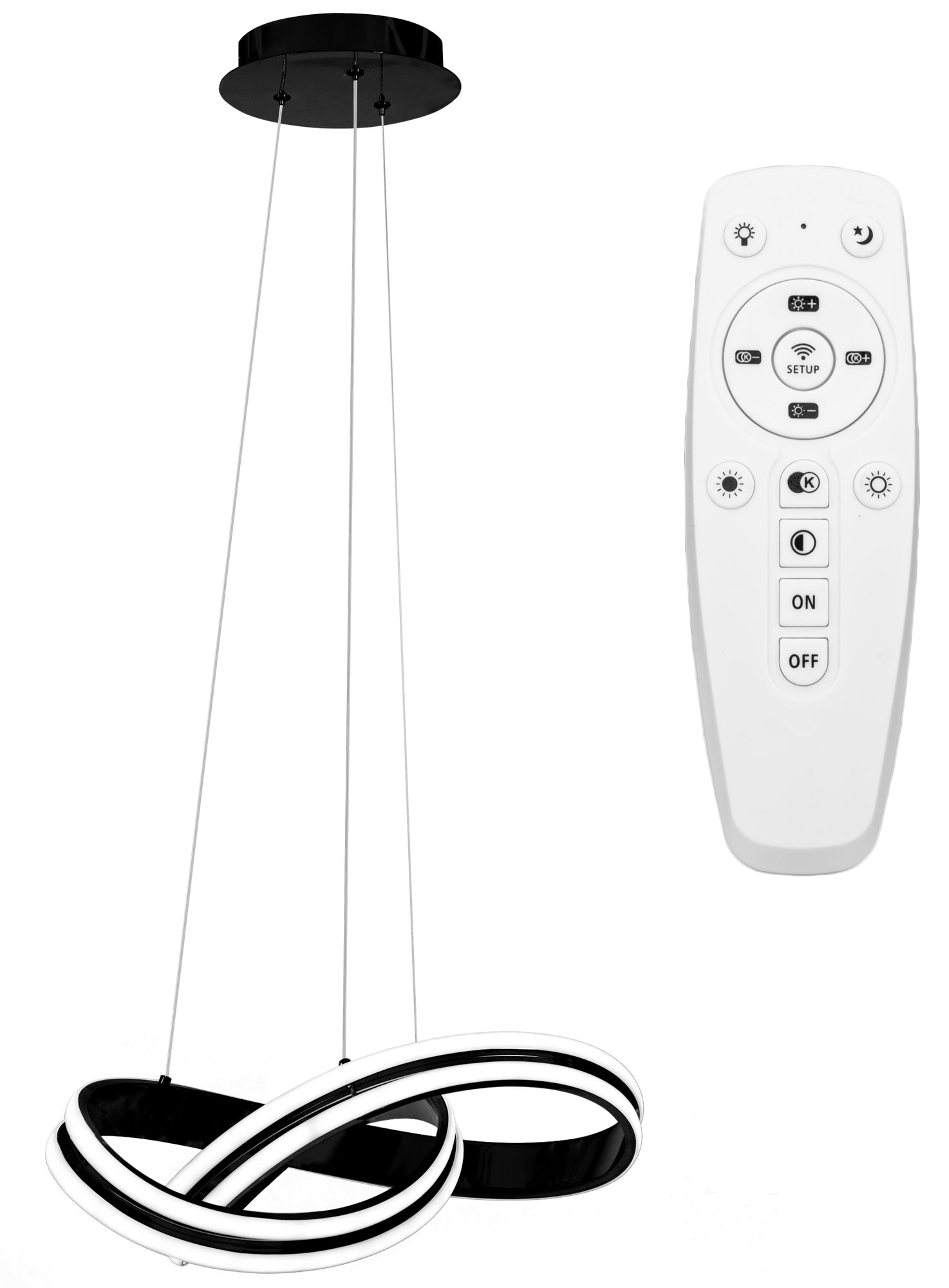 Lampa Led App817-cp Black  1