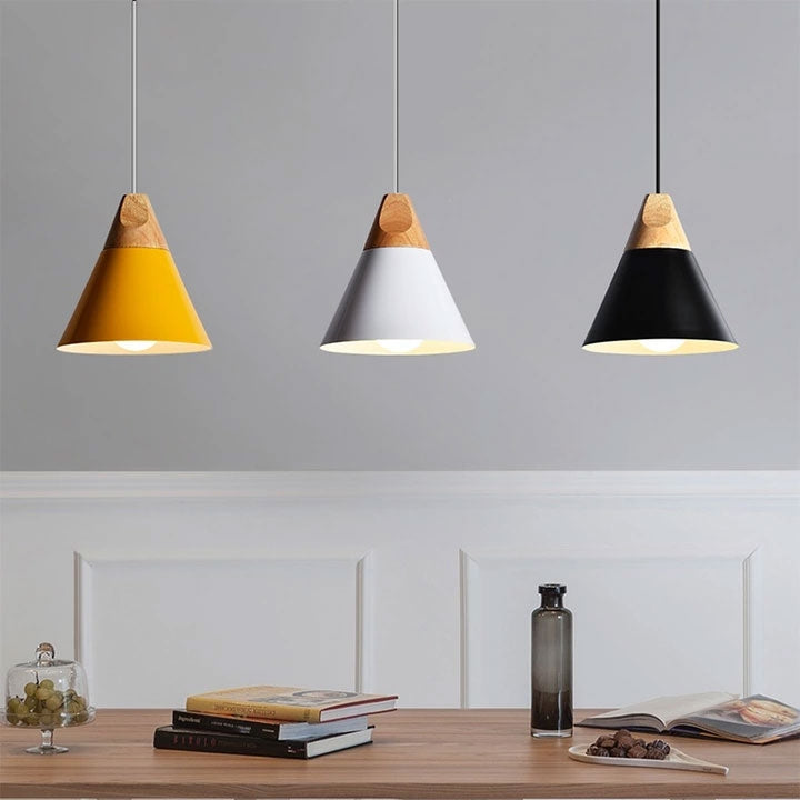 Lampa De Tavan Suspendabila Scandi A Negru  6